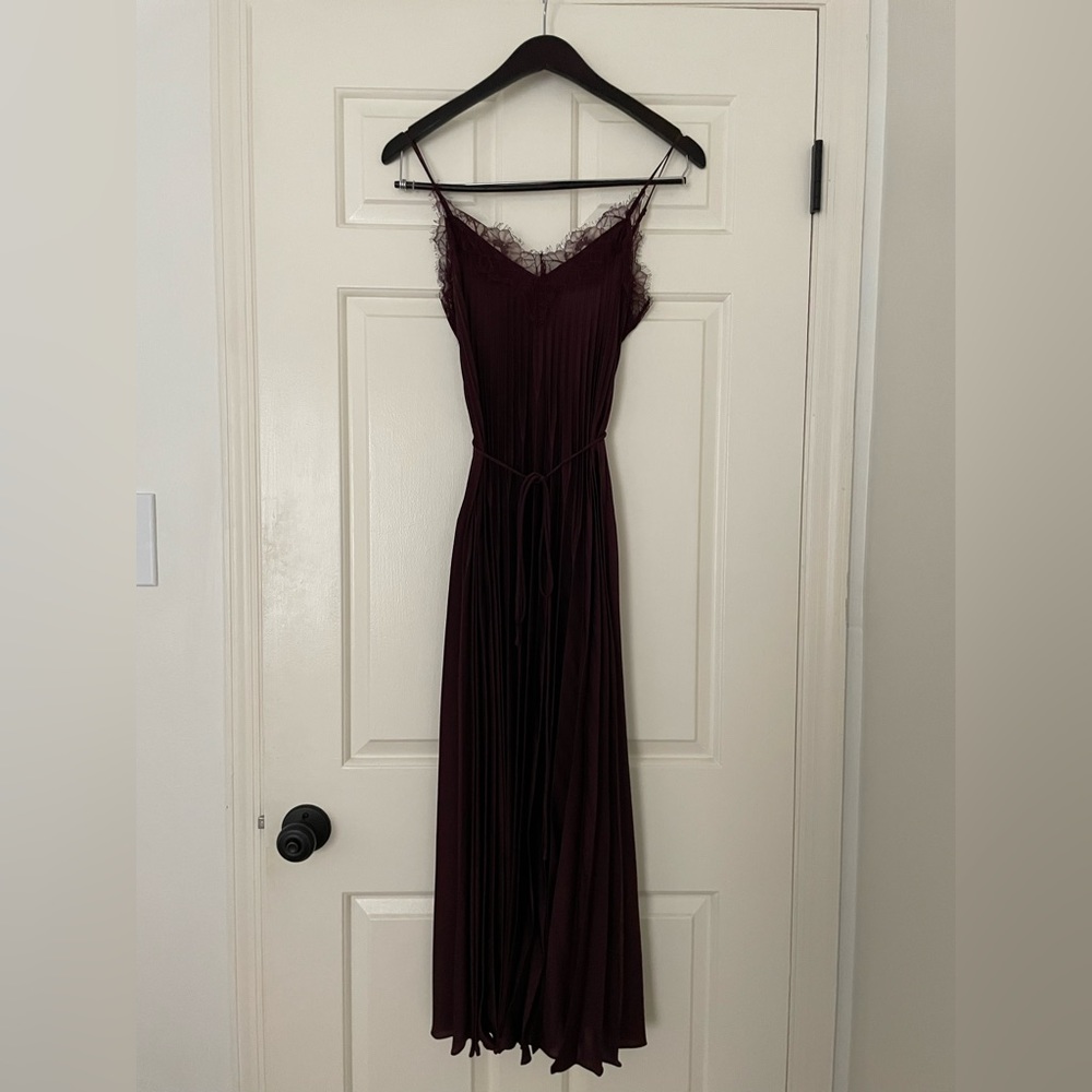 Vince Camuto Magenta Maxi Dress
